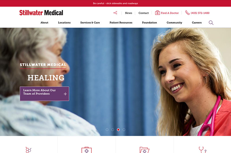 Stillwater Medical Center website